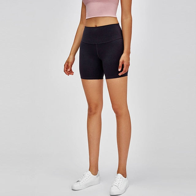 React Seamless High Waist Short - Black