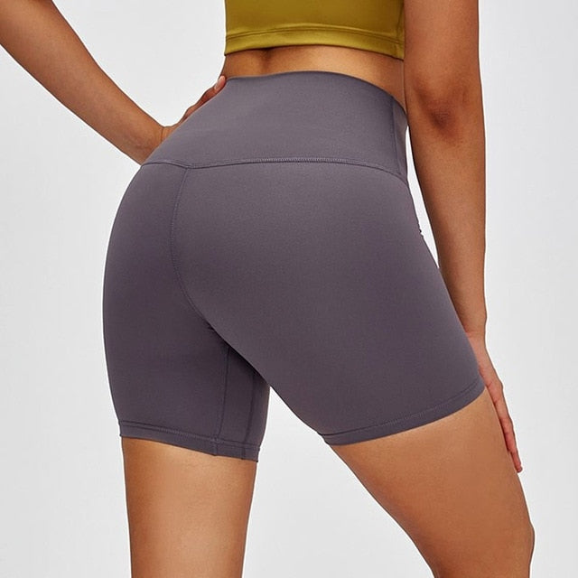 React Seamless High Waist Short - Grey