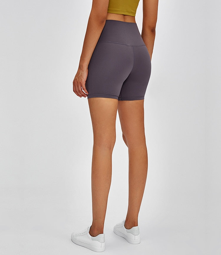 React Seamless High Waist Short - Grey