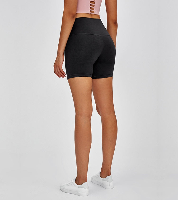 React Seamless High Waist Short - Black