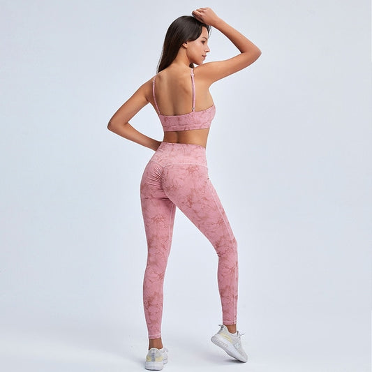 React LUXE FLEX Scrunch Legging - Pink