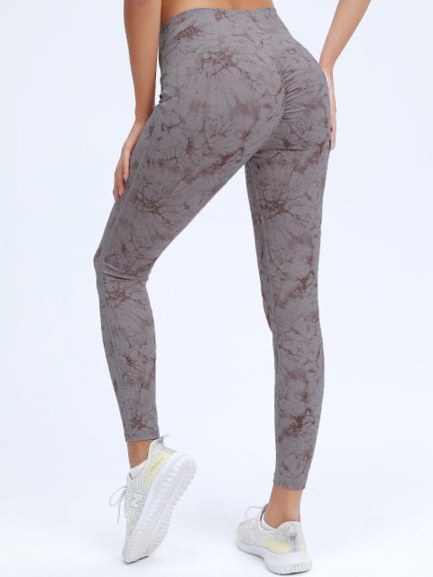 React LUXE FLEX Scrunch Legging - Grey