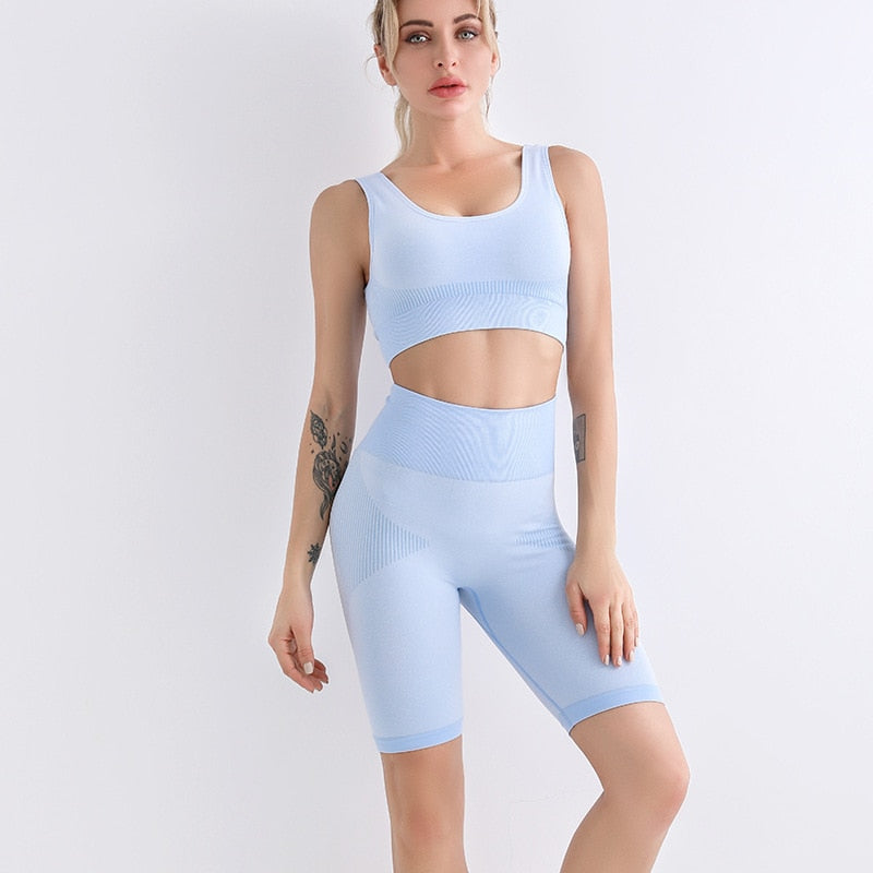 React SIGNATURE Short -  Baby Blue