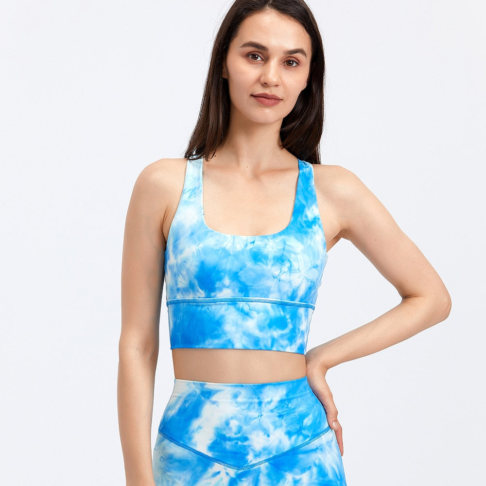 React CLOUD Sports Bra - Blue