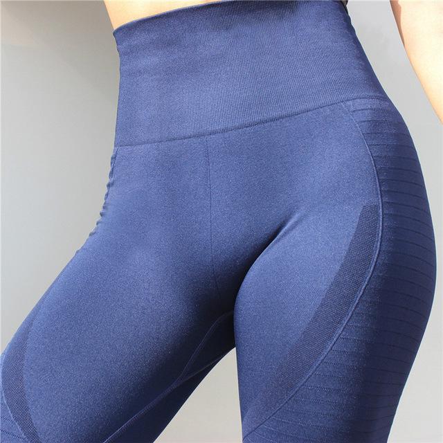 React Seamless Sculpt Legging - Sapphire