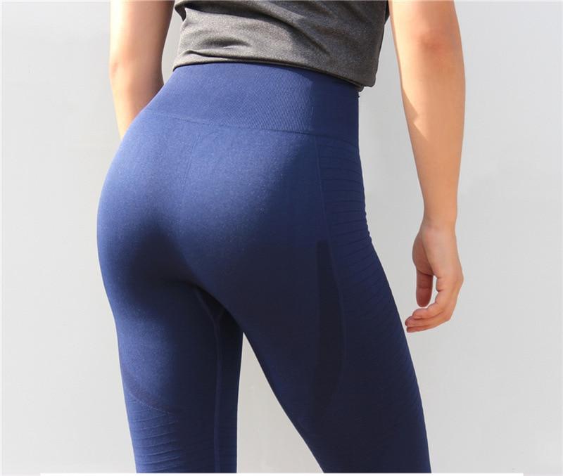 React Seamless Sculpt Legging - Sapphire